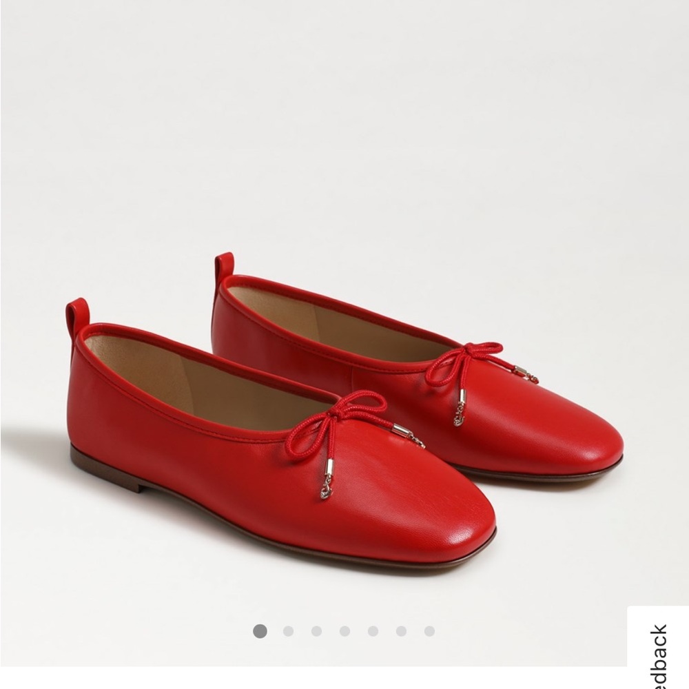 Red Ari Ballet Flats